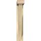 Ekena Millwork Traditional Block Rough Sawn Bracket w/ Offset Brace, Douglas Fir, 4"W x 16"D x 24"H BKT0402X16X24TRA05RDF - alternate 2